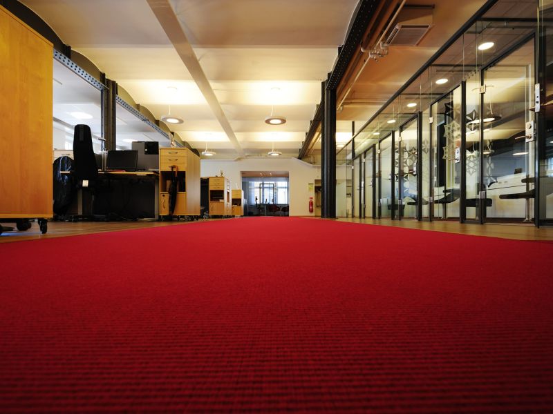 red floor